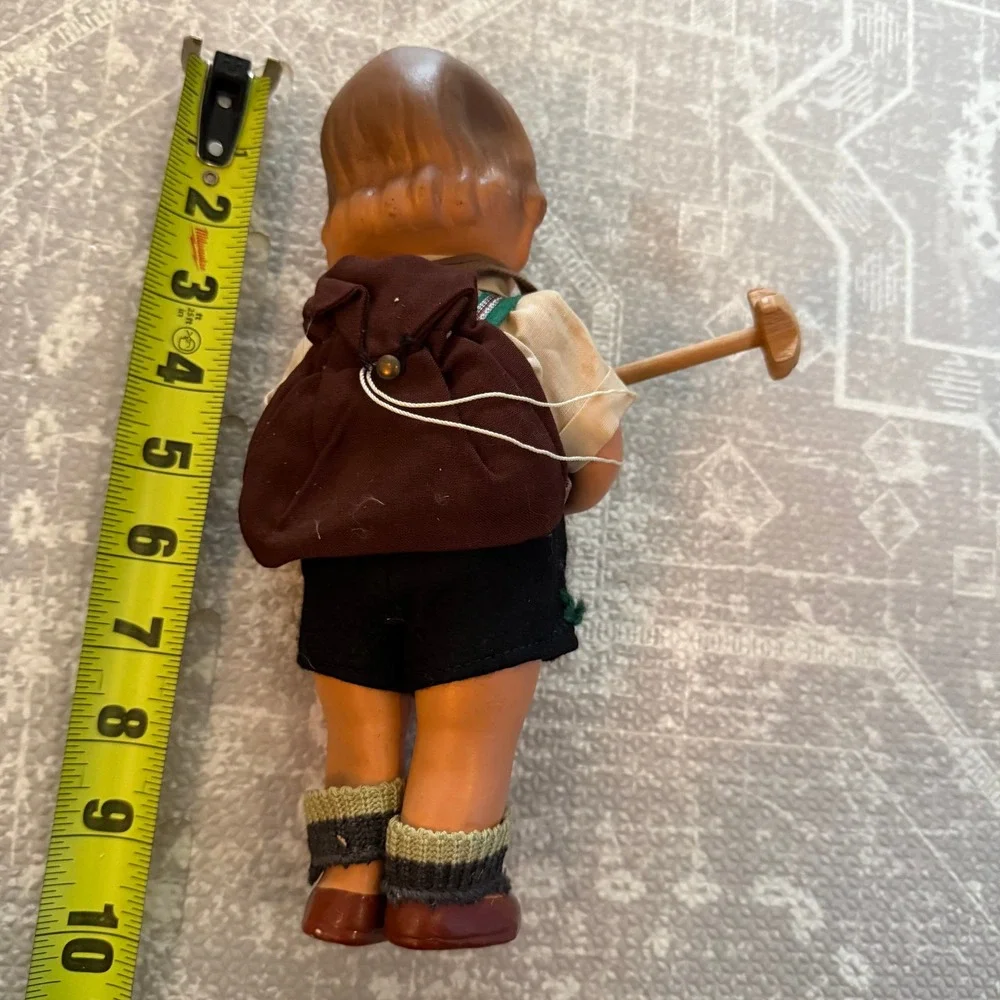 Antique Kewpie Composition Steha Steiner & Hauser Doll German‎ Costume Boy